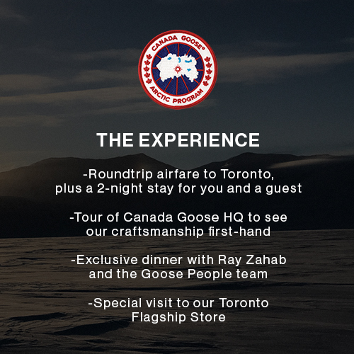 Canada Goose Goose People Sweepstakes