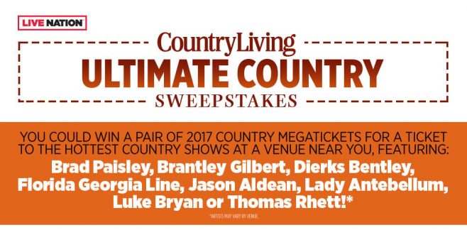 Country Living Ultimate Country Sweepstakes