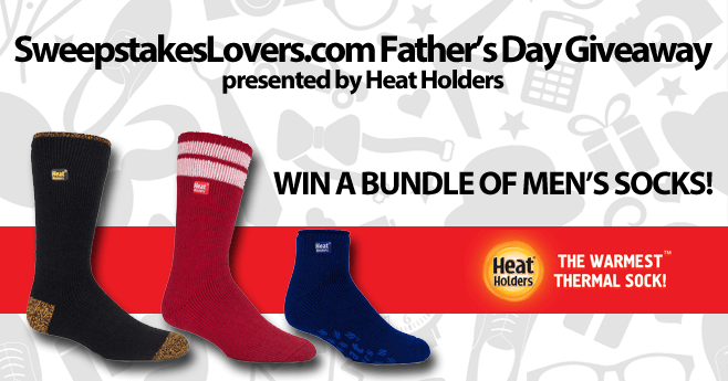 SweepstakesLovers.com Father's Day Giveaway presented by Heat Holders