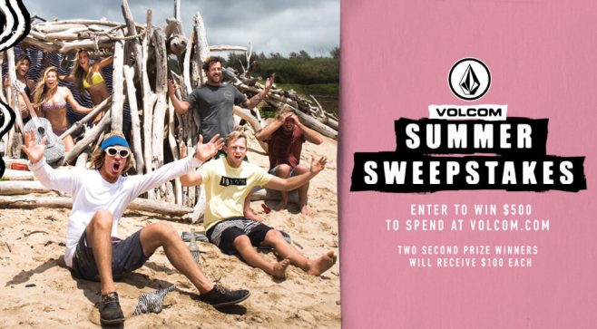 Volcom 2017 Summer Sweepstakes