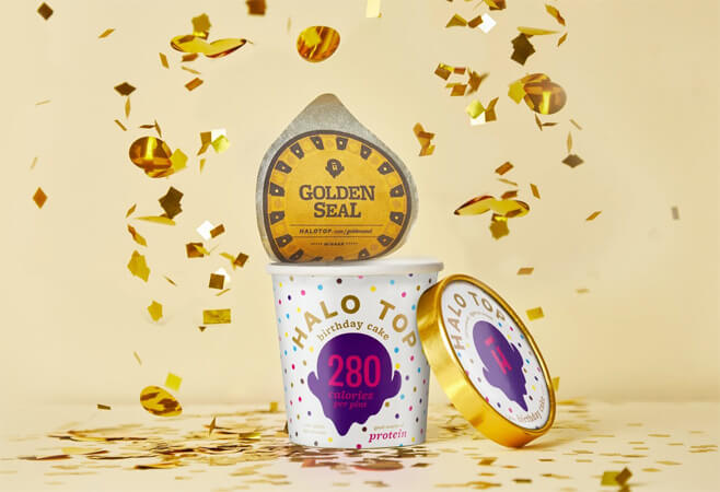 halo top ice cream golden seal