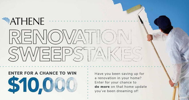 HGTV Athene Renovation Sweepstakes (HGTV.com/DoMore)