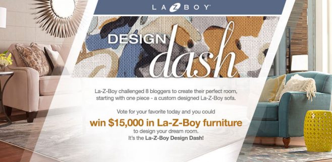 La-Z-Boy Design Dash 2017 Sweepstakes