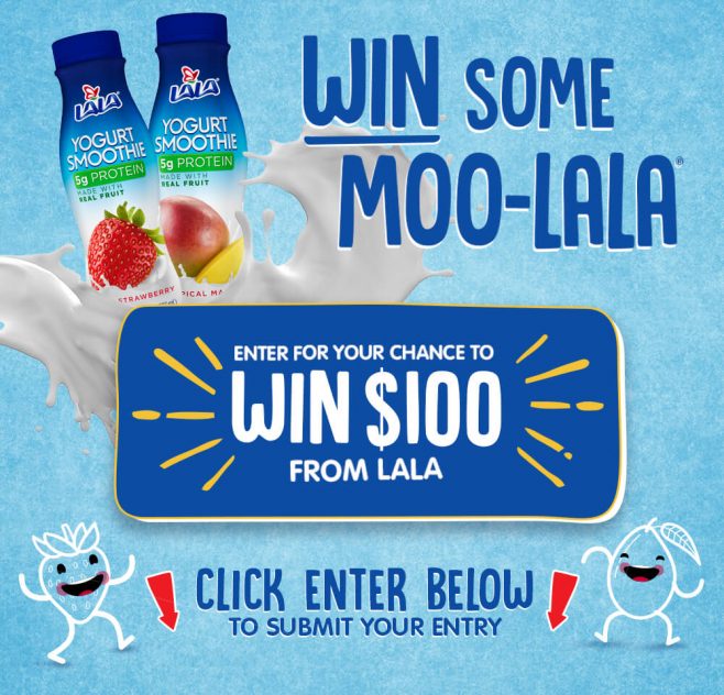 LALA Smoothie 2017 Sweepstakes