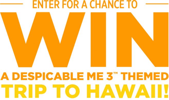 Tic Tac Despicable Me 3 Sweepstakes
