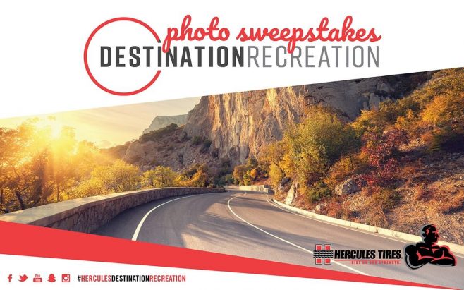 Hercules Tires Destination: Recreation Sweepstakes