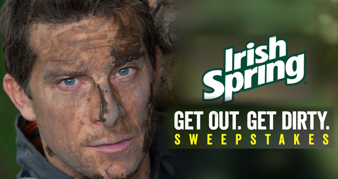 Irish Spring Get Out. Get Dirty. Sweepstakes