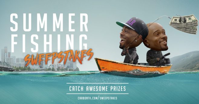 CarbonTV Summer Fishing Sweepstakes