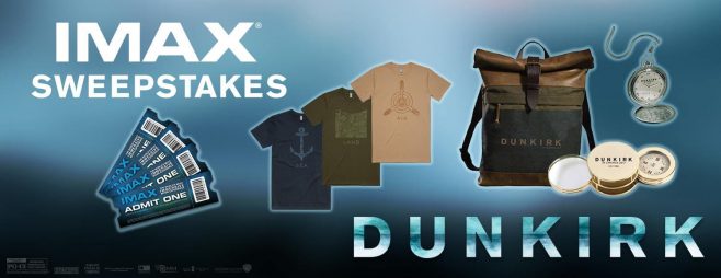 Dunkirk IMAX Sweepstakes