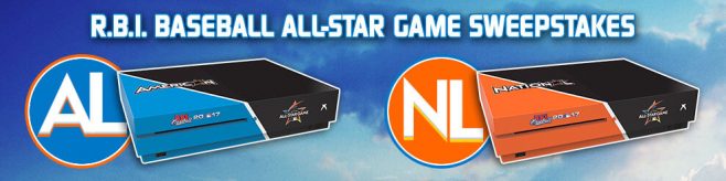 R.B.I. Baseball All-Star Game Sweepstakes