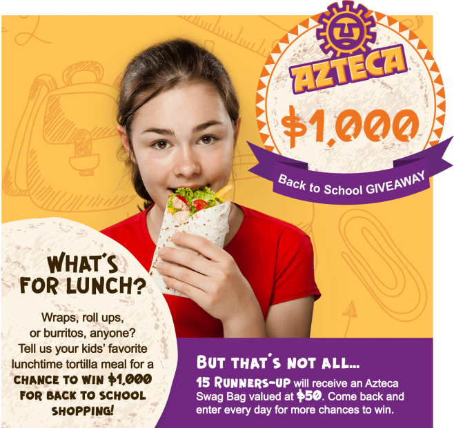 Azteca Back to School Sweepstakes