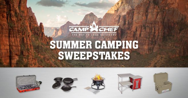 Camp Chef Summer Camping Sweepstakes