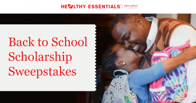 Healthy Essentials Program, Back to School Sweepstakes