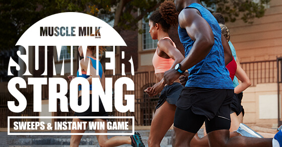Muscle Milk Brand Summer Strong Sweeps & Instant Win Game