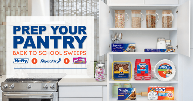 Prep Your Pantry Back to School Sweepstakes