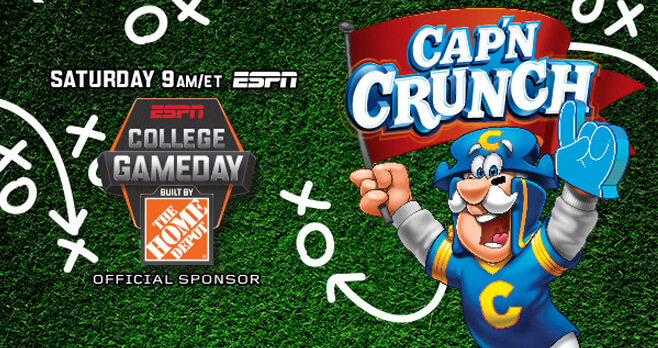 Gameday With Cap'n Crunch Sweepstakes