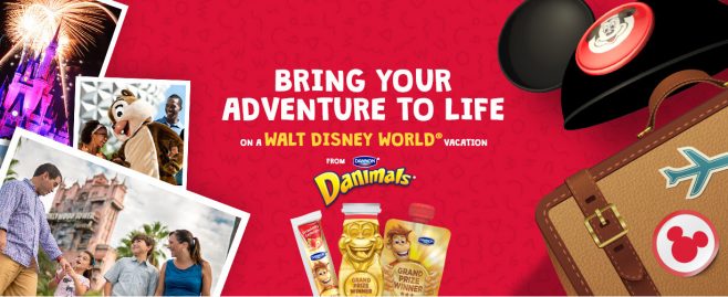 Dannon Danimals Golden Bongo Sweepstakes