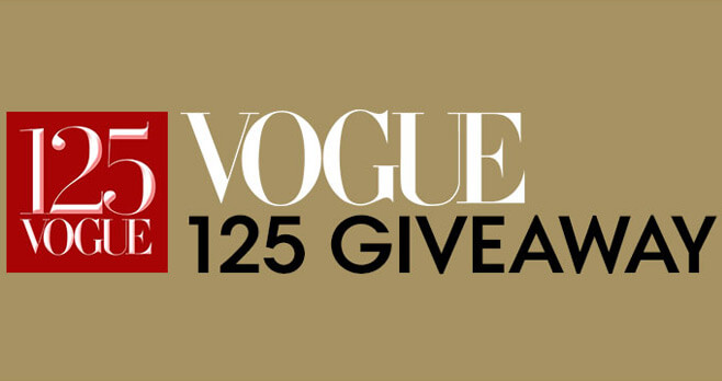 Vogue 125 Giveaway