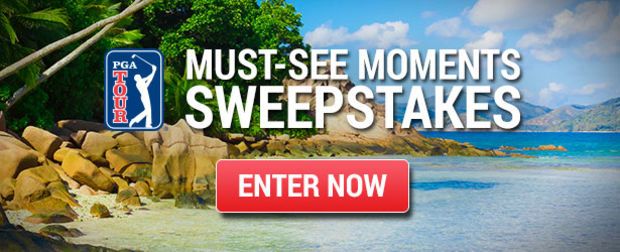 PGA TOUR Must See Moments Sweepstakes 2017
