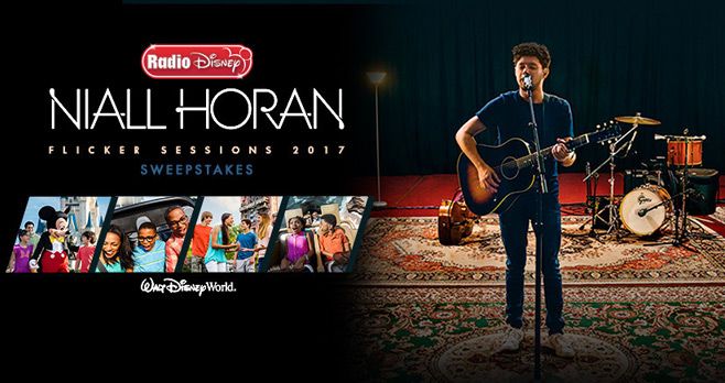 Radio Disney Niall Horan Flicker Sessions Tour Sweepstakes