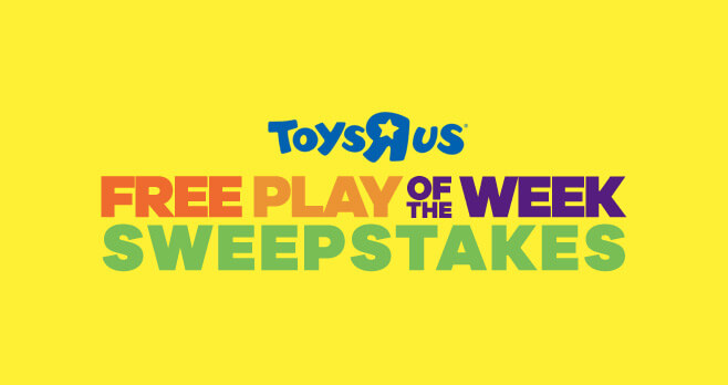 Toys R Us Free Play Of the Week Sweepstakes