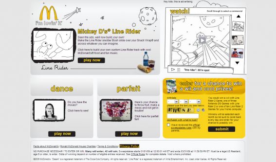 Mini Size Fun Sweepstakes at McDonald’s