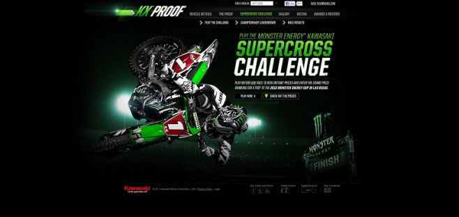 Kawasaki 2012 Monster Energy AMA Supercross, an FIM Championship Challenge Kawasaki 2012 Monster Energy AMA Supercross, an FIM Championship Challenge