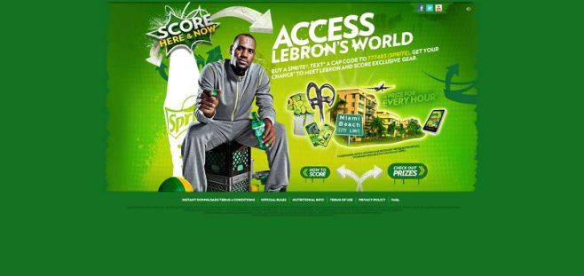 sprite.com – Sprite Under the Cap 2012 sprite.com – Sprite Under the Cap 2012