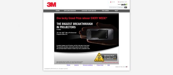 3mskins.com Launch Sweepstakes 3mskins.com Launch Sweepstakes