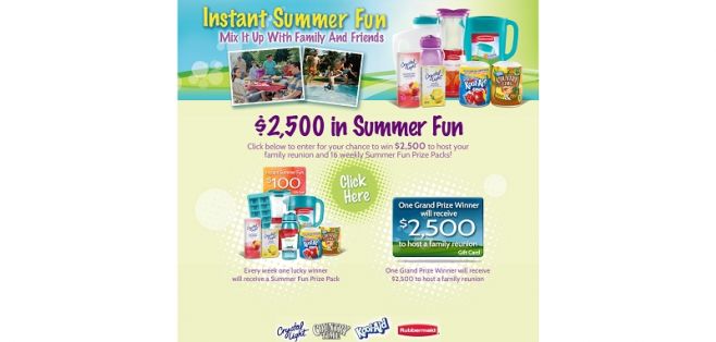 instantsummerfun.com – Rubbermaid Instant Summer Fun Sweepstakes instantsummerfun.com – Rubbermaid Instant Summer Fun Sweepstakes