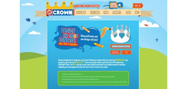 BURGER KING Design the Crown Contest BURGER KING Design the Crown Contest