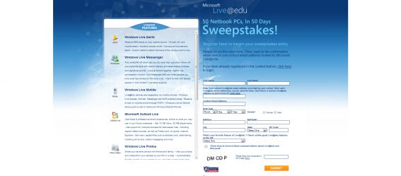 50 Netbook PCs In 50 Days Sweepstakes 50 Netbook PCs In 50 Days Sweepstakes