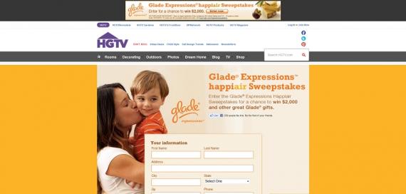 Glade Expressions Happiair Sweepstakes