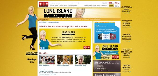 tlc.com/winareading – TLC’s Meet the Medium Sweepstakes tlc.com/winareading – TLC’s Meet the Medium Sweepstakes