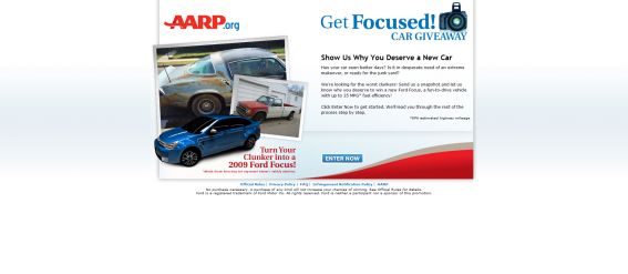 Get Focused Car Giveaway Get Focused Car Giveaway