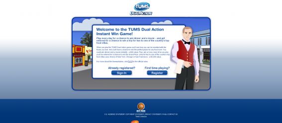 Tums Instant Win Game and Sweepstakes