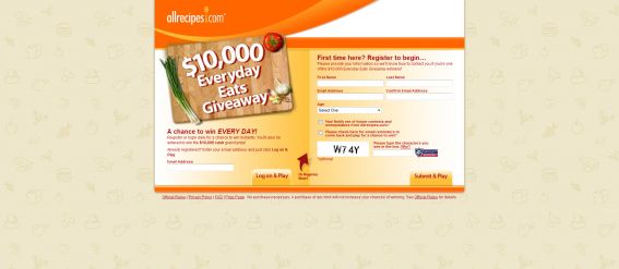 Allrecipes $10,000 Everyday Eats Giveaway