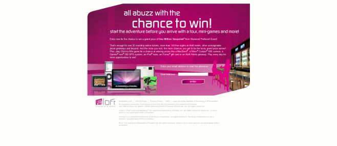 Aloft Explore, Amuse + Win Aloft Explore, Amuse + Win