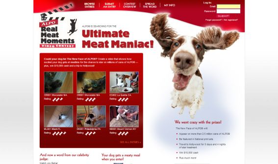 The Alpo Real Meat Moments Video Contest