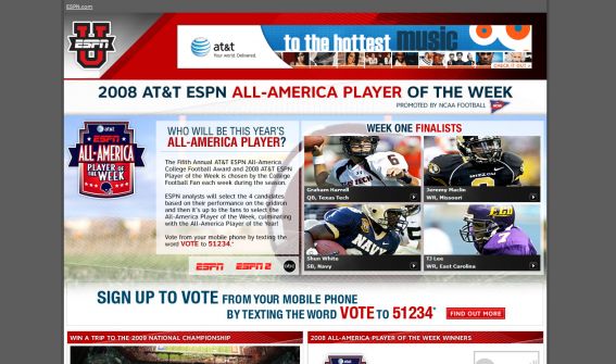 AT&T ESPN All-America Player of the Year Promotion