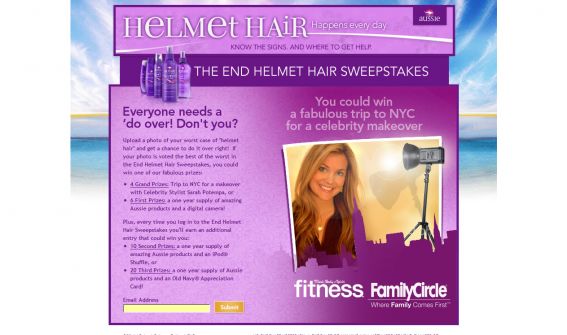 The Aussie End Helmet Hair Sweepstakes