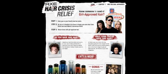 AXE Hair Transformation Contest
