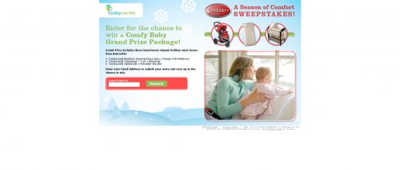 A Season of Comfort Sweepstakes A Season of Comfort Sweepstakes