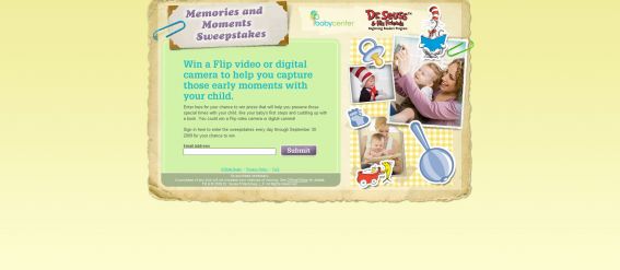 BabyCenter Memories and Moments Sweepstakes