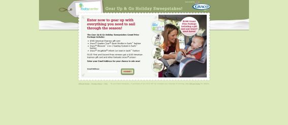 BabyCenter Gear Up & Go Holiday Sweepstakes