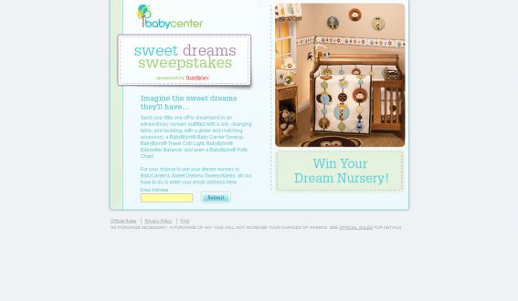 Sweet Dreams Sweepstakes