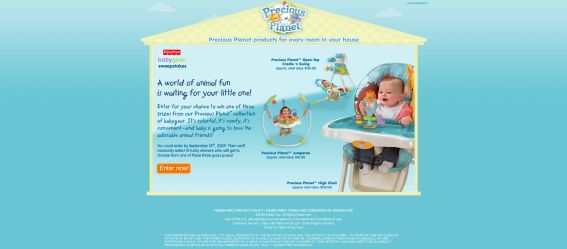 Fisher-Price Babygear Sweepstakes