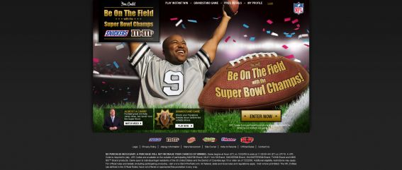 Celebrate On The Field Instant Win Game