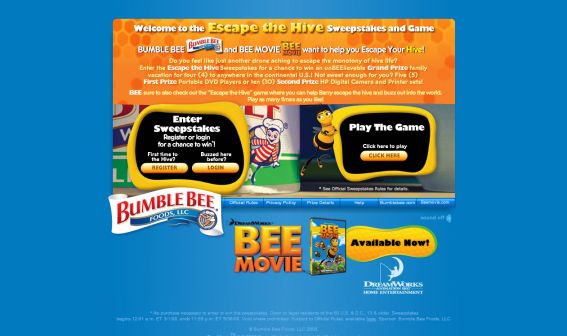 Escape the Hive Sweepstakes