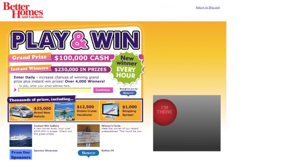 Play & Win Sweepstakes
